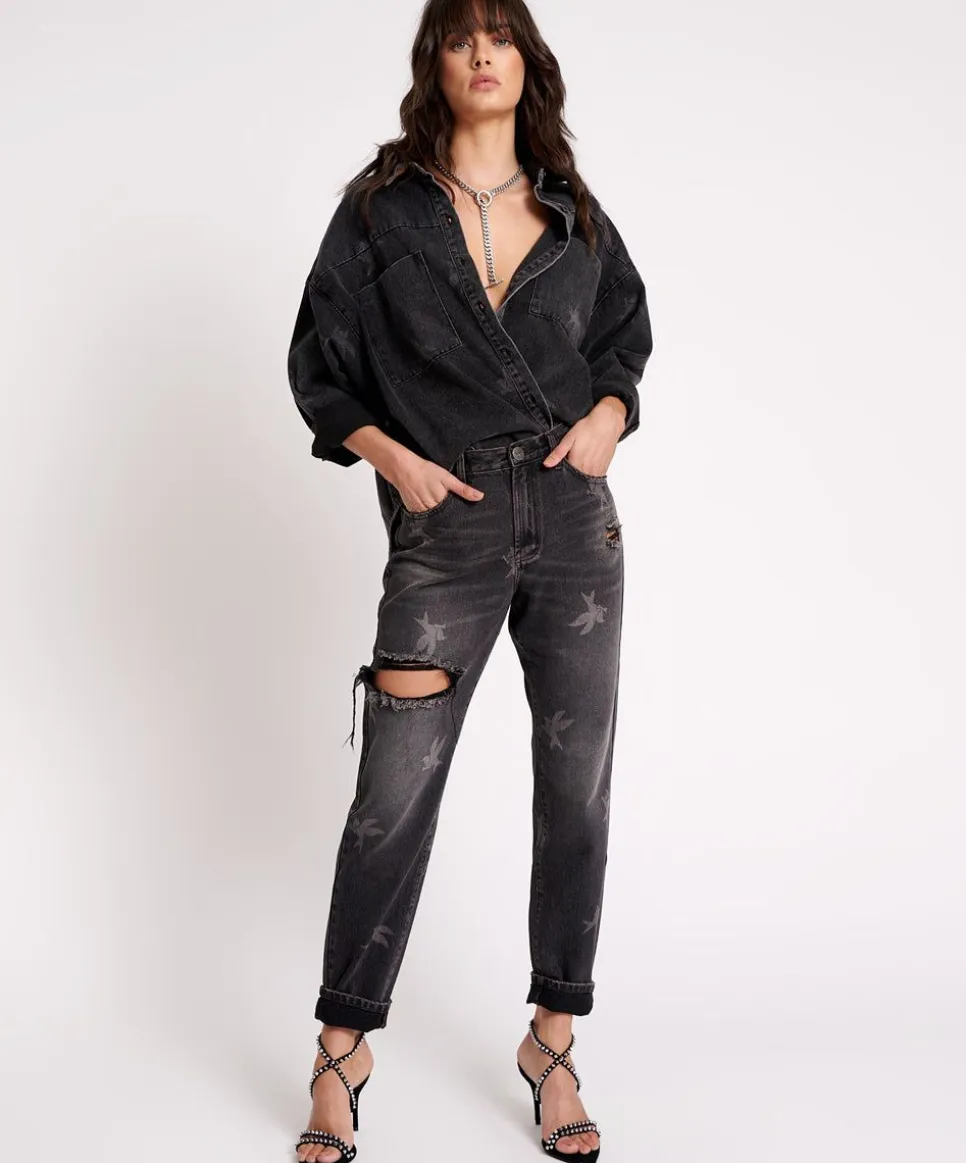 Denim Jeans|ONE TEASPOON The Bower 1982S High Waist Balloon Jeans