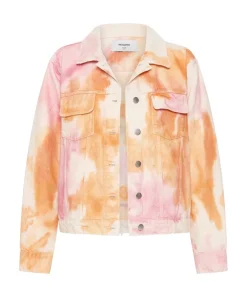 Jackets|ONE TEASPOON Tie Dye Mind Frequencies Denim Trucker Jacket