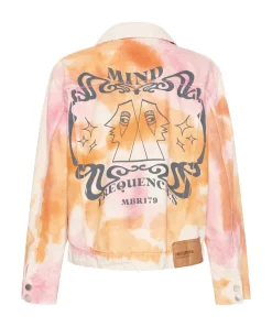 Jackets|ONE TEASPOON Tie Dye Mind Frequencies Denim Trucker Jacket