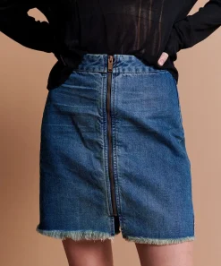 Denim Skirts|ONE TEASPOON Tuscany Vixen High Waist Denim Skirt