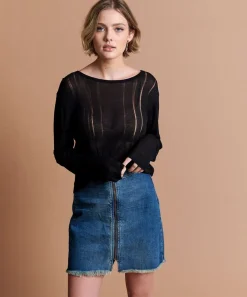 Denim Skirts|ONE TEASPOON Tuscany Vixen High Waist Denim Skirt