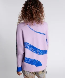 Knitwear|ONE TEASPOON Twisted Snake Knit Sweater