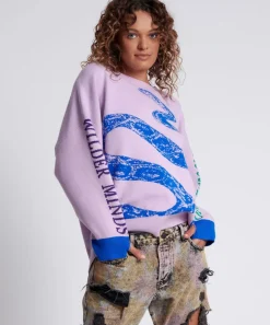 Knitwear|ONE TEASPOON Twisted Snake Knit Sweater