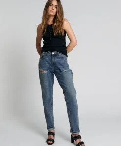 Denim Jeans|ONE TEASPOON Used Blue 1982S High Waist Balloon Jeans