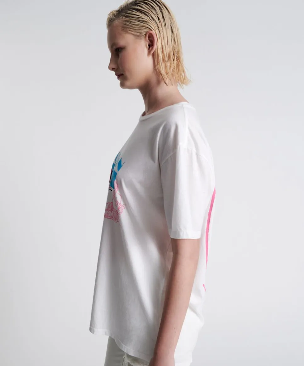 Organic Tees|ONE TEASPOON Utopian Miami State Organic Unisex Tee