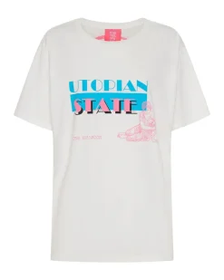Organic Tees|ONE TEASPOON Utopian Miami State Organic Unisex Tee