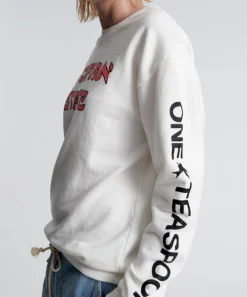 Hoodies And Sweats|ONE TEASPOON Utopian State Logo Sweater