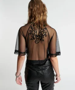 Tops|ONE TEASPOON Vanity Razzle Dazzle Sequin Top