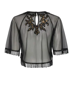 Tops|ONE TEASPOON Vanity Razzle Dazzle Sequin Top