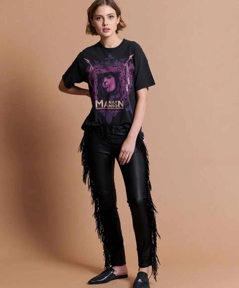 Bottoms|ONE TEASPOON Vegan Faded Love Pants