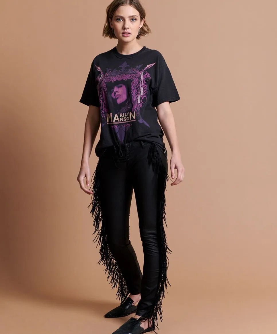 Bottoms|ONE TEASPOON Vegan Faded Love Pants