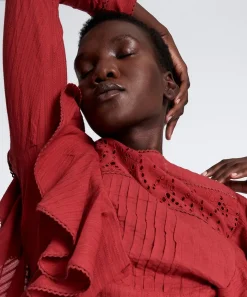 Tops|ONE TEASPOON Victoria Longsleeve Crop