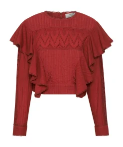 Tops|ONE TEASPOON Victoria Longsleeve Crop