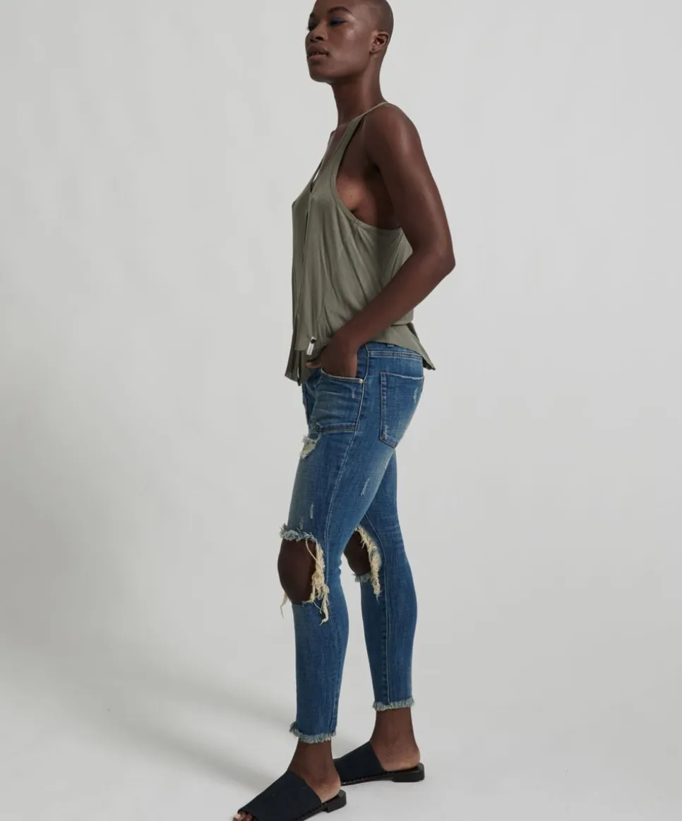 Denim Jeans|ONE TEASPOON Vintage Indigo Freebirds Ii