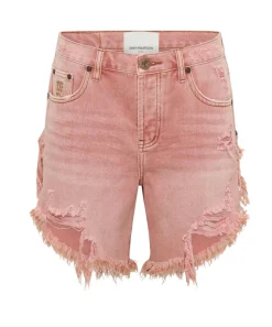 Denim Shorts|ONE TEASPOON Vintage Red Frankies Long Length Shorts