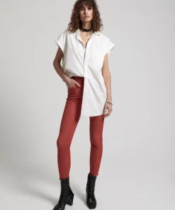 Denim Jeans|ONE TEASPOON Viona Red Freebirds Ii Super High Waist Skinny Jeans