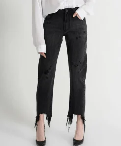 Denim Jeans|ONE TEASPOON Volcanic Awesome Baggies High Waist Straight Leg Jeans