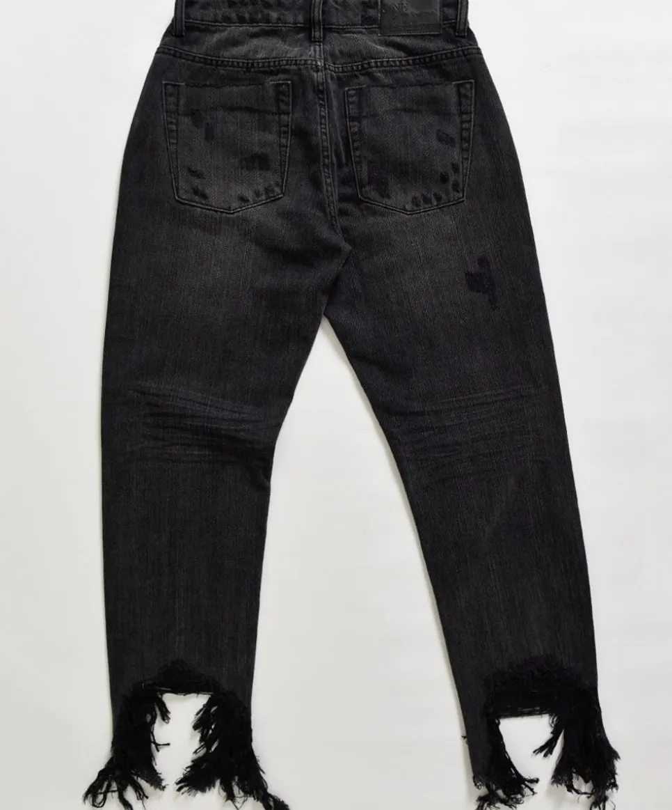 Denim Jeans|ONE TEASPOON Volcanic Awesome Baggies High Waist Straight Leg Jeans