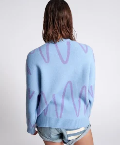 Knitwear|ONE TEASPOON Wave Length Knit Sweater