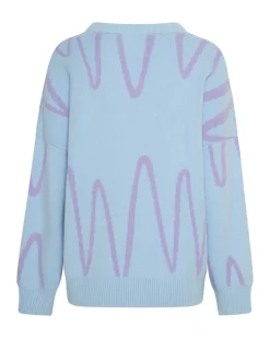 Knitwear|ONE TEASPOON Wave Length Knit Sweater