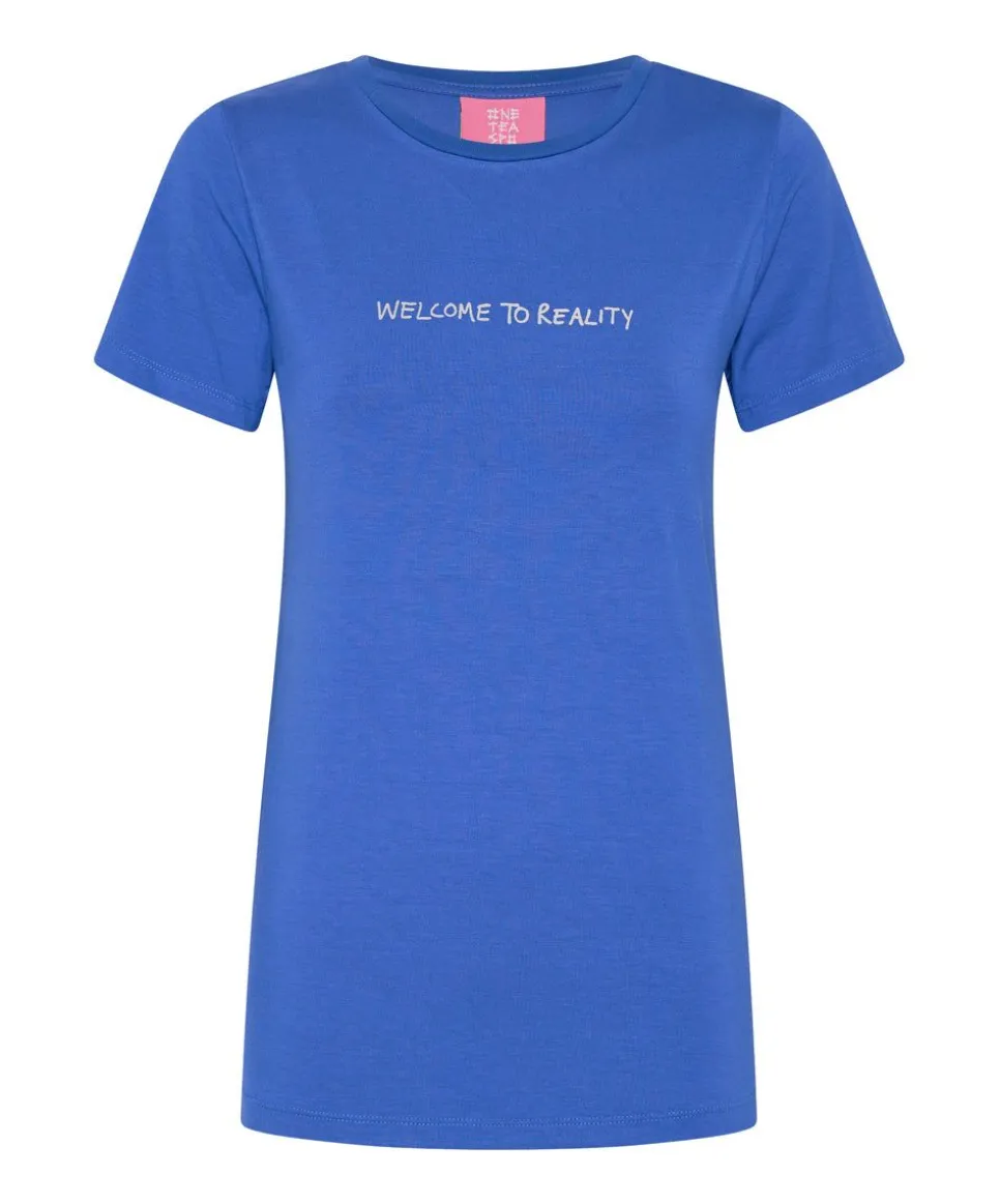 Graphic Tees|ONE TEASPOON Welcome To Reality Fitted Tee