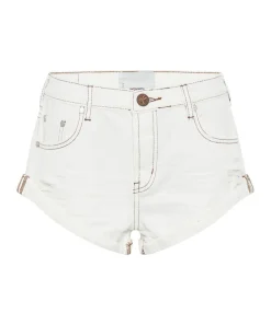 Denim Shorts|ONE TEASPOON White Beauty Bandits Denim Shorts
