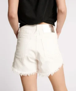 Denim Shorts|ONE TEASPOON White Beauty Bonitas High Waist Denim Shorts
