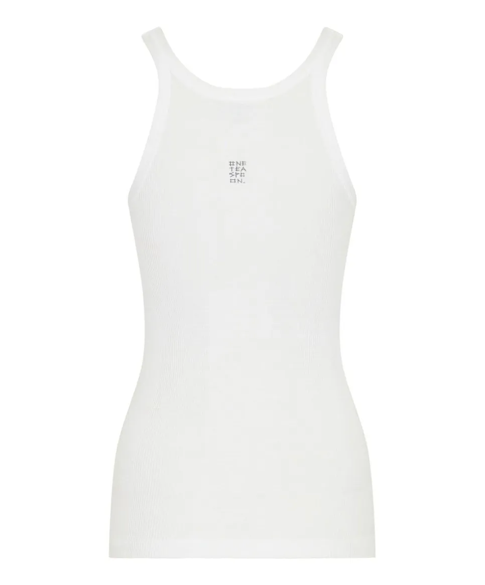 Tees & Tanks|ONE TEASPOON White Bower Bird Singlet