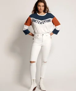 Denim Jeans|ONE TEASPOON White Freebirds Ii Super High Waist Skinny Jeans