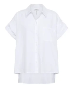 Shirts|ONE TEASPOON White Kings Road Cotton Shirt