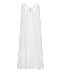 Mini Dresses|ONE TEASPOON White Laced Charleston Tiered Dress