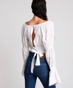 Tops|ONE TEASPOON White Summer Nights Crop