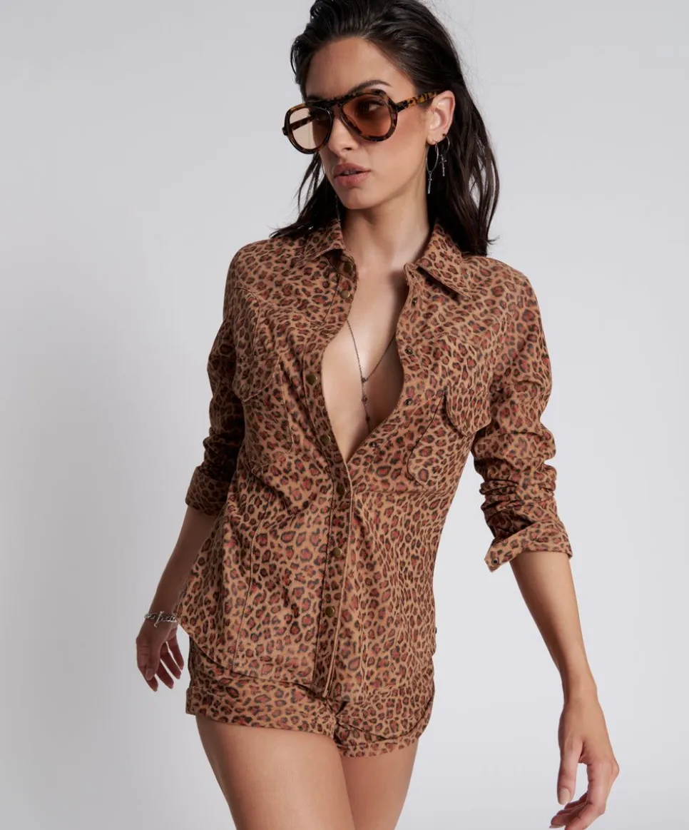 Leather Jackets|ONE TEASPOON Wild Thing Suede Shacket