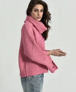 Knitwear|ONE TEASPOON Winona Keyhole Roll Neck Sweater