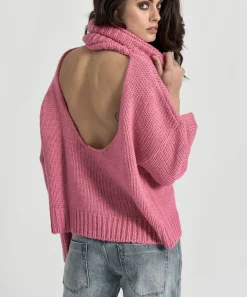 Knitwear|ONE TEASPOON Winona Keyhole Roll Neck Sweater