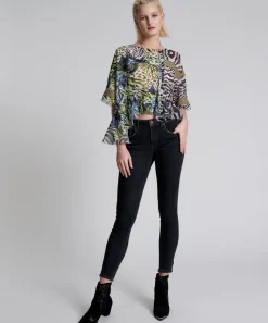 Denim Jeans|ONE TEASPOON Worn Black Freebirds Ii High Waist Skinny Jeans