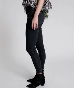 Denim Jeans|ONE TEASPOON Worn Black Freebirds Ii High Waist Skinny Jeans