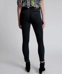 Denim Jeans|ONE TEASPOON Worn Black Freebirds Ii High Waist Skinny Jeans