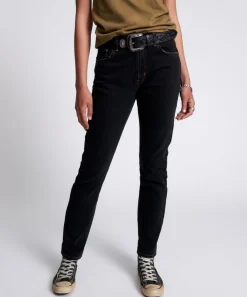 Denim Jeans|ONE TEASPOON Worn Black High Waist Awesome Baggies Denim Jeans