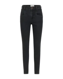 Denim Jeans|ONE TEASPOON Worn Black Preachers High Waist Skinny Jeans