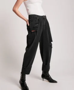 Denim Jeans|ONE TEASPOON Worn Black Smiths Trouser Jeans