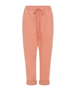 Bottoms|ONE TEASPOON Worn Pink Cargo Sweat Pants