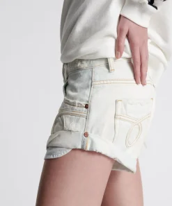 Denim Shorts|ONE TEASPOON Xanthe Le Loop Bandits Low Waist Denim Shorts