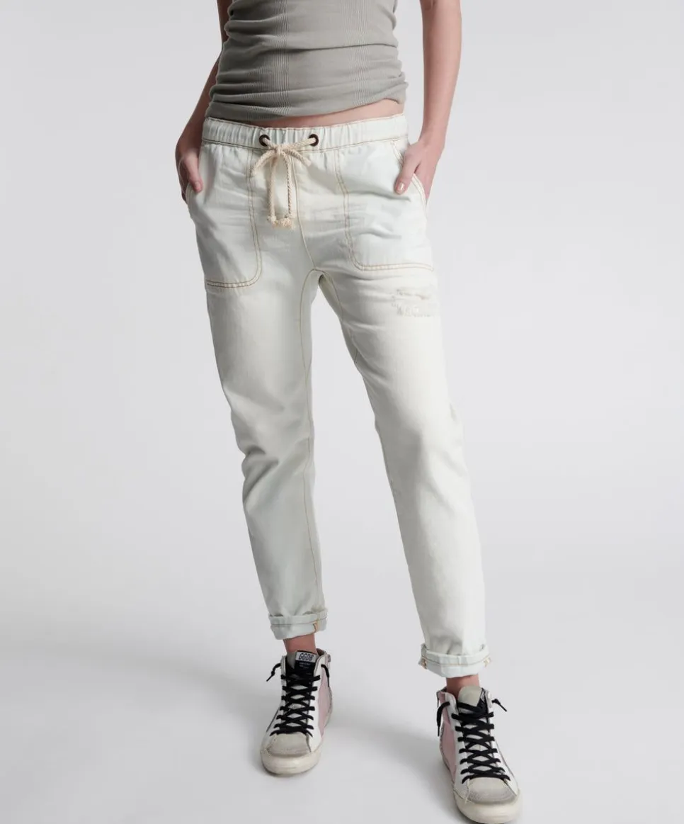 Denim Jeans|ONE TEASPOON Xanthe Shabbies Drawstring Boyfriend Jeans